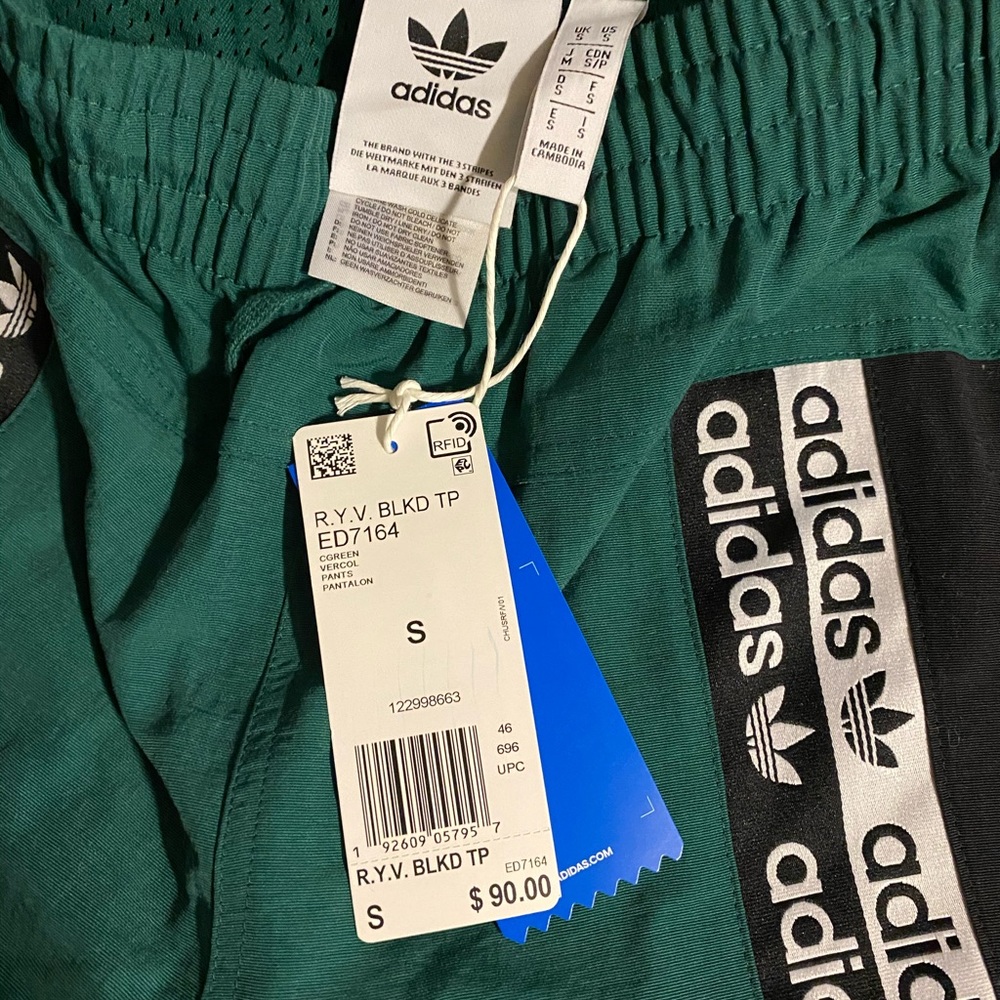 Rare Retro Teal Adidas Jogger Pant